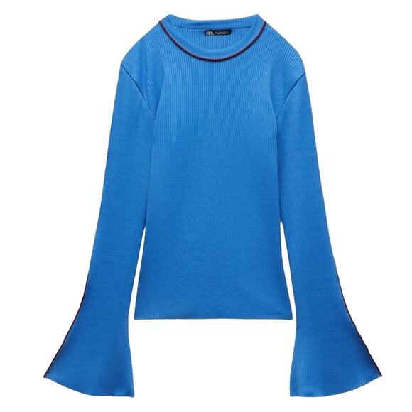 Zara | flared sleeve top - Picture 1 of 6